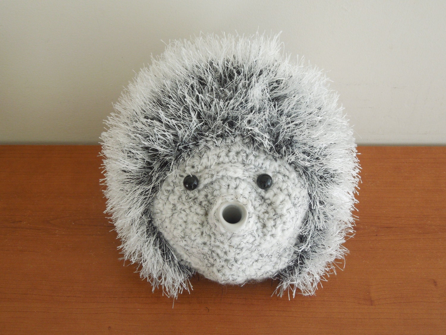 Silver hedgehog tea cosy tea pot cozy by CraftyCornishMaids