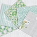 Forget Me Not Digital Paper Pack Instant Download Daisy Blue