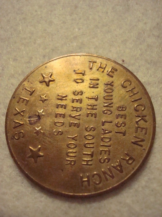 Texas Chicken Ranch Coin