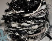 FIBERS, Yarn Fibers, Fringe Yarn, Black and White Fibers, Scrapbook fibers, Knitting Yarns, Crotchet Yarn, Scrapbook Fringe