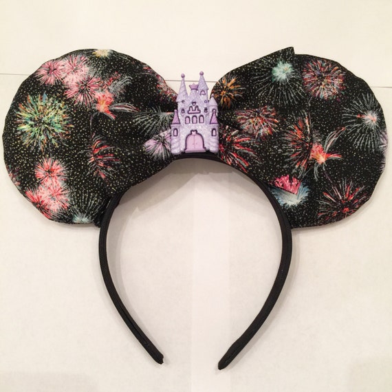 Disney Fireworks Mickey Ears by YouBetterBowlieveIt on Etsy