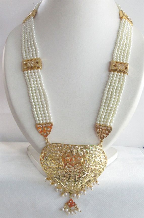 Rani Haar Embedded With Rhinestones With by Beauteshoppe on Etsy