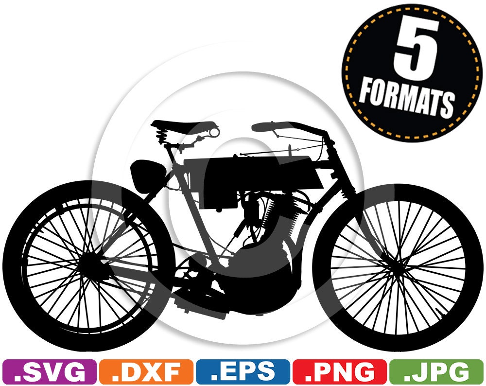 vintage motorcycle clipart - photo #50