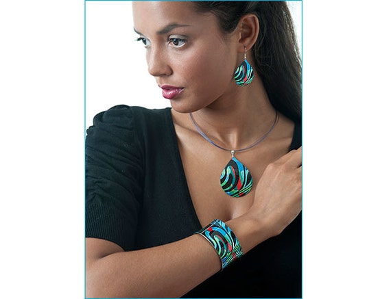 Jazz Blue Earrings/Jewelry/Fashion Jewellery/Jewelry Gifts