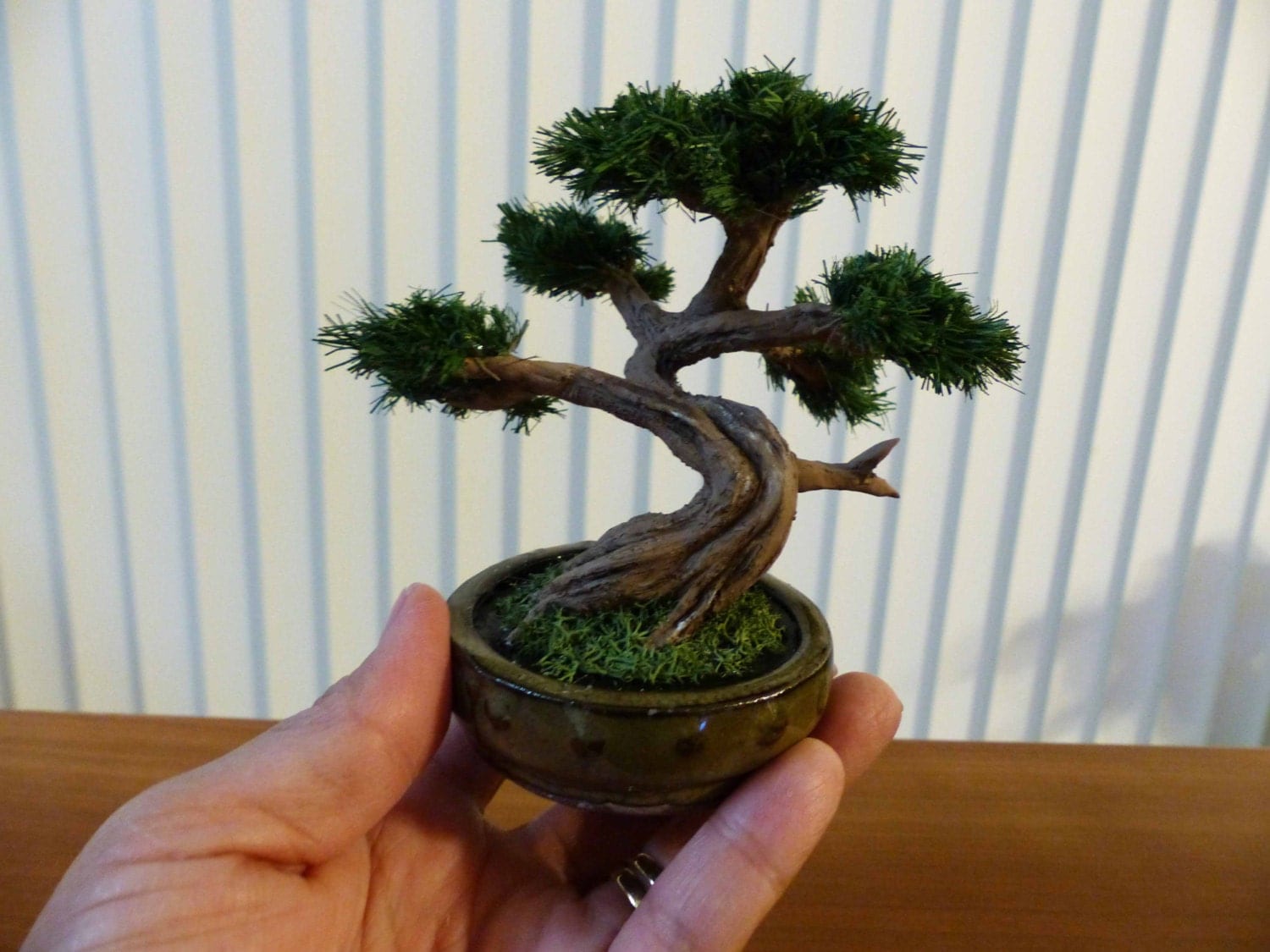 Artificial Bonsai miniature bonsai bonsai tree by HnHKeepsakes