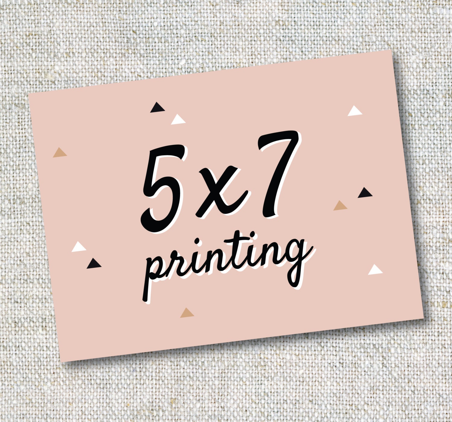 5x7 Flat Card Printing Includes envelopes