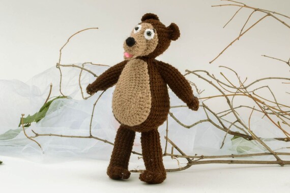 knitted bear