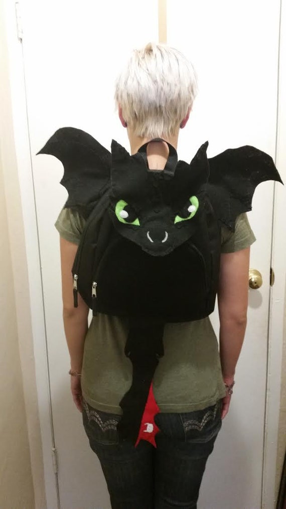 Items similar to Toothless Backpack How to Train Your Dragon on Etsy