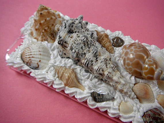 Items Similar To Seashell Phone Case, Decoden Phone Case, Beach Ocean 