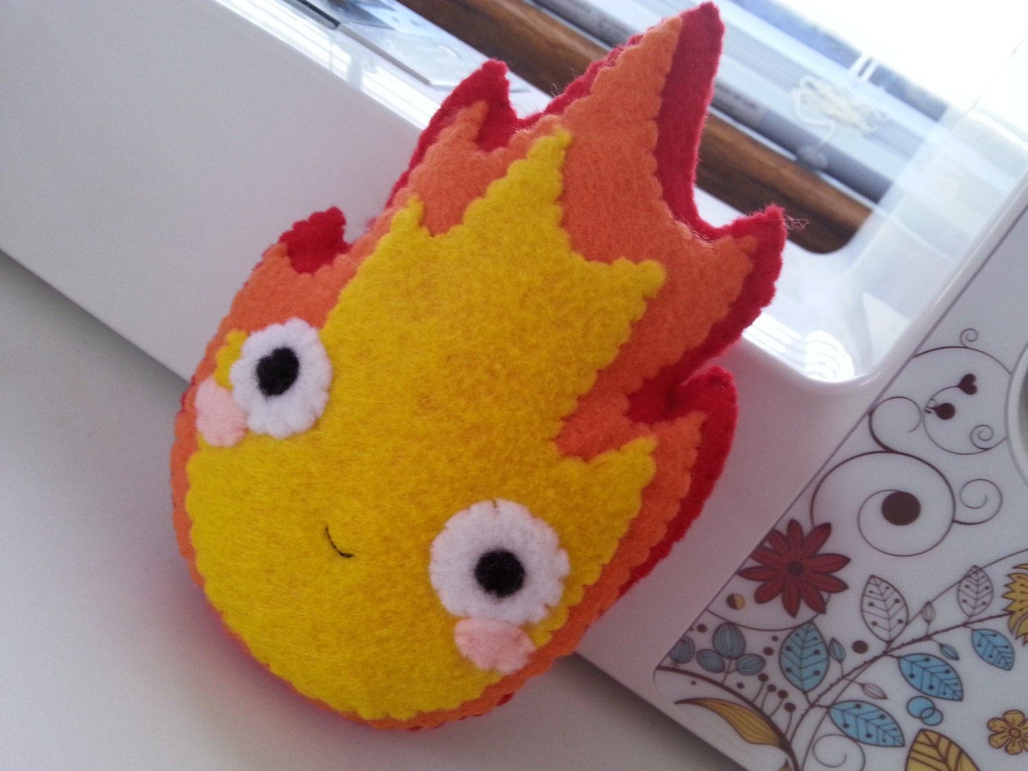 howl's moving castle calcifer plush