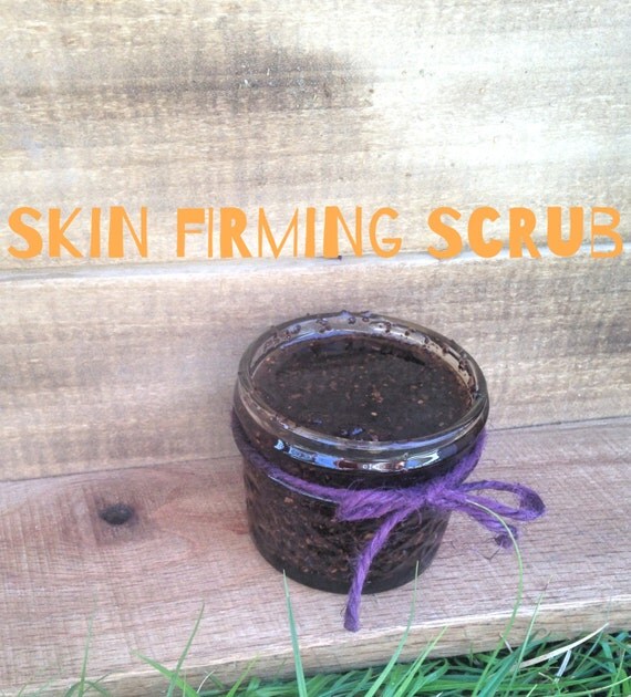 Sea Salt Coffee Scrub Skin Firming Tightening by ScrubsandLathers
