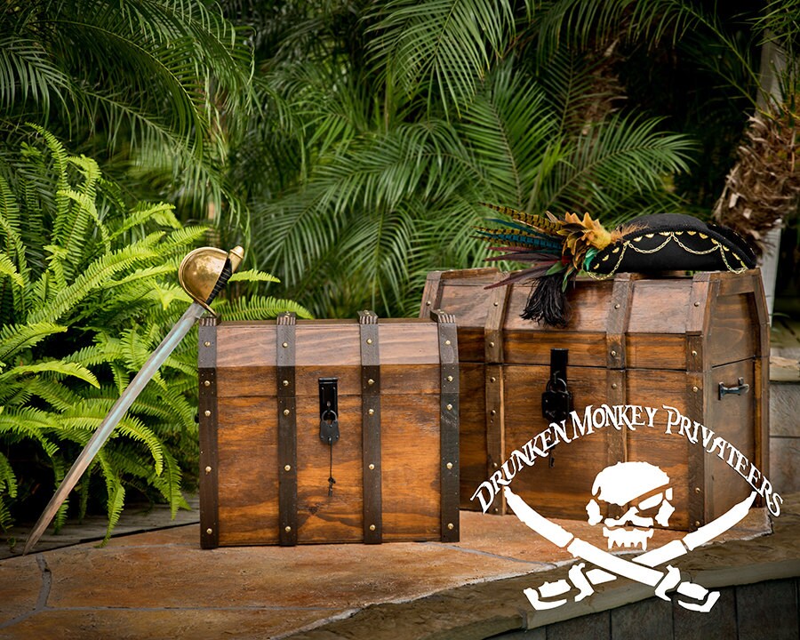 Small Pirate Ice Chest Pirate Cooler Pirate Chest Ice