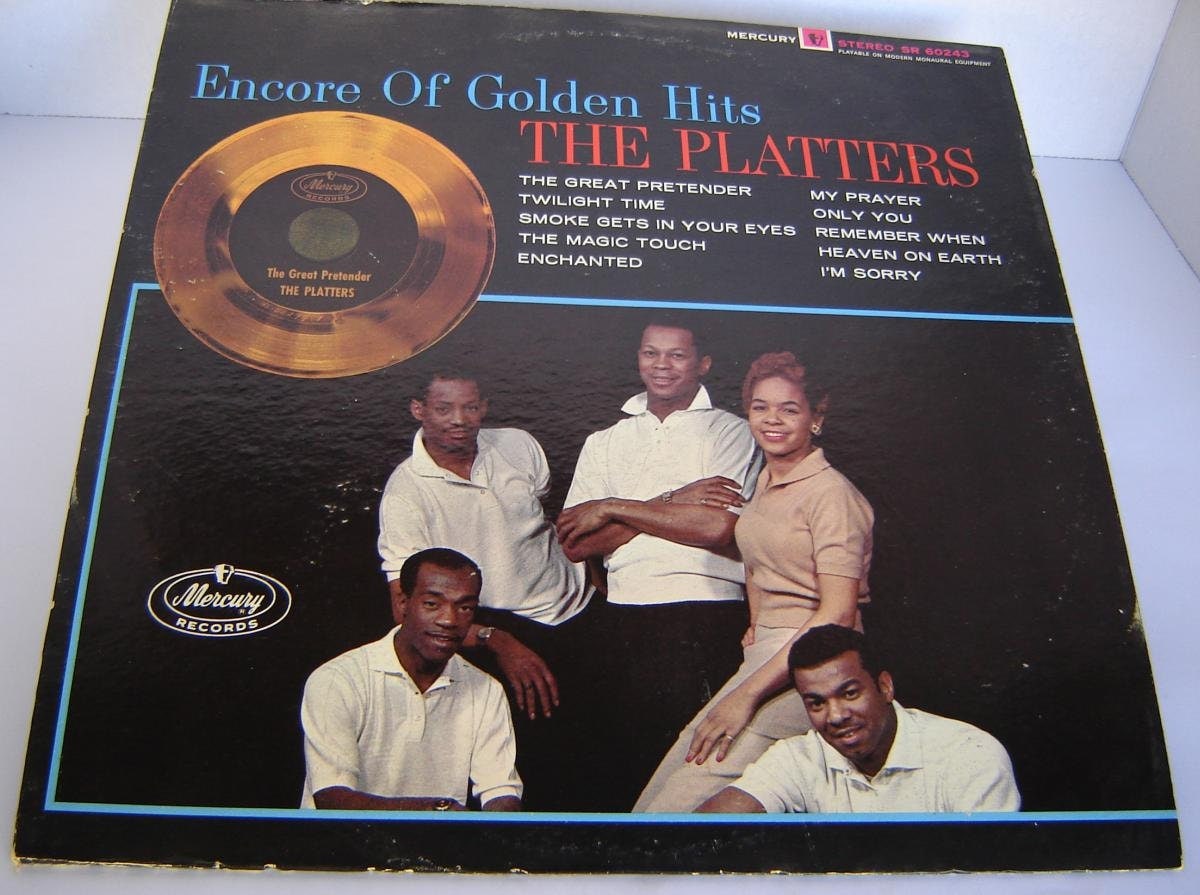The Platters Encore of Golden Hits Record by Omascollectibles