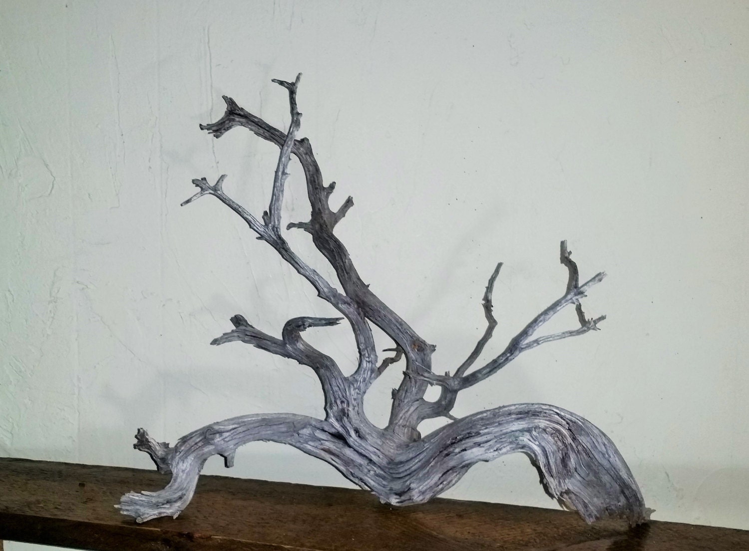 Driftwood manzanita bonsai tree style stump aquarium
