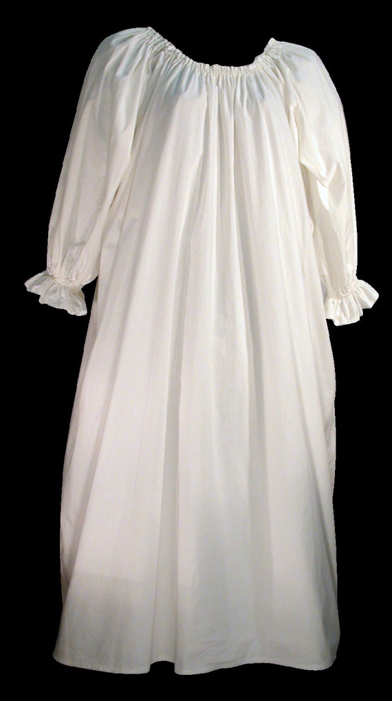 Cotton Chemise: Great as Under-dress for Renaissance costume