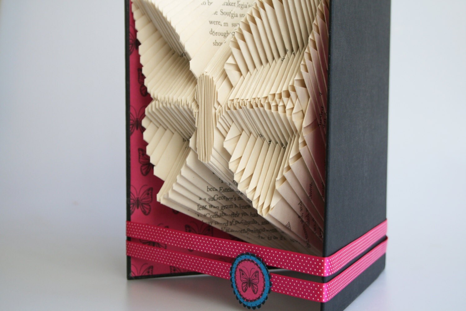 Butterfly Book Folding Pattern Includes free printable