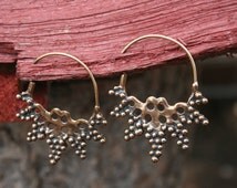 Medieval earrings Viking SCA bronze earrings- Elven earrings- Medieval Viking SCA earrings - Pagan earrings