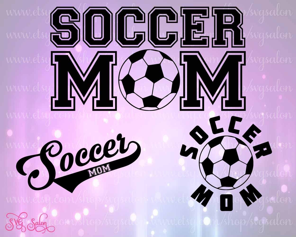 Download SVG Soccer Mom Decal Cutting Files in Svg Eps Dxf and by SVGSalon