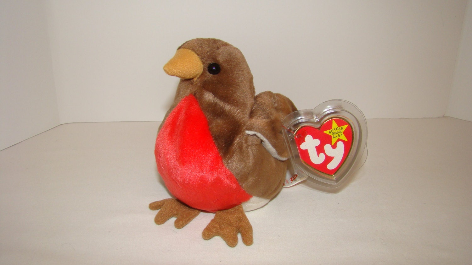 Ty Beanie Baby EARLY The RED ROBIN Retired 1998 by CardsPlus1