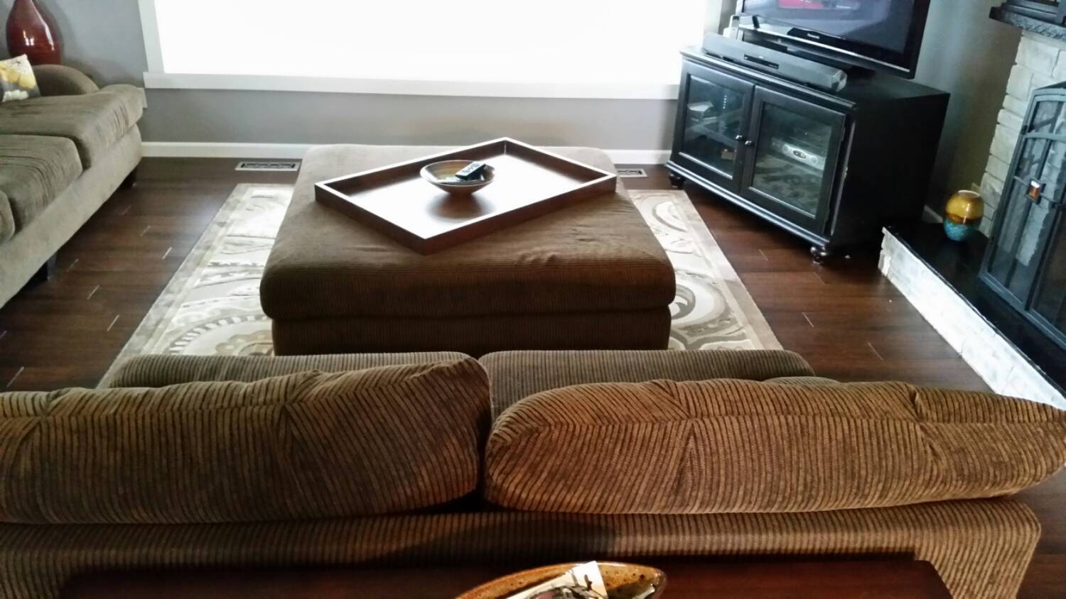 24 by 36 Wood Ottoman TrayFREE SHIPPING by BerlysBarn on Etsy