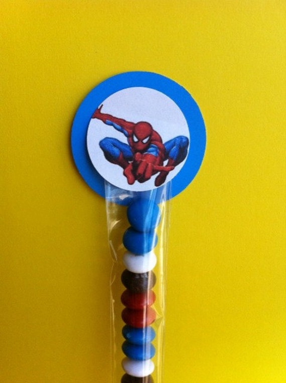 Spiderman Inspired Party Favor