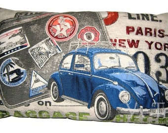 Дизайнерская подушка с авторским принтом ручной работы. Pillow handmade