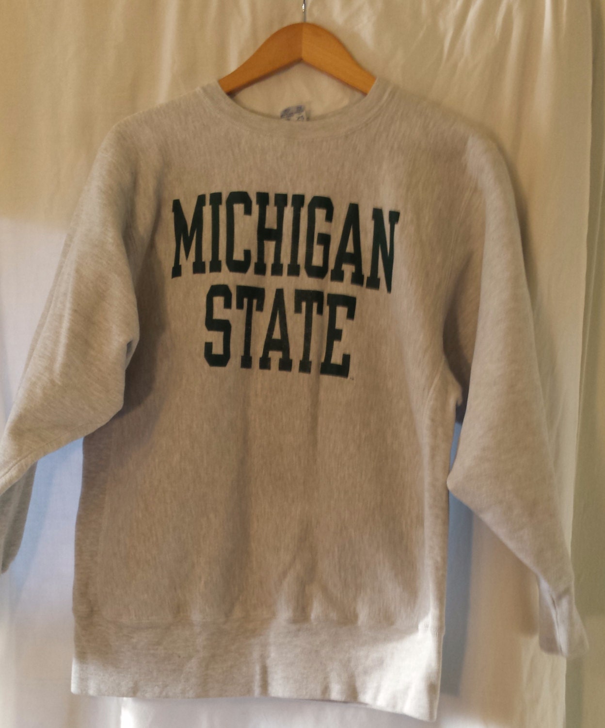 Vintage Michigan State University Sweatshirt with by TwoThrifters