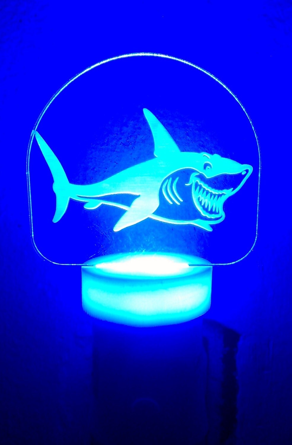 Shark LED Nightlight Night Light Personalized by jbLEDlights