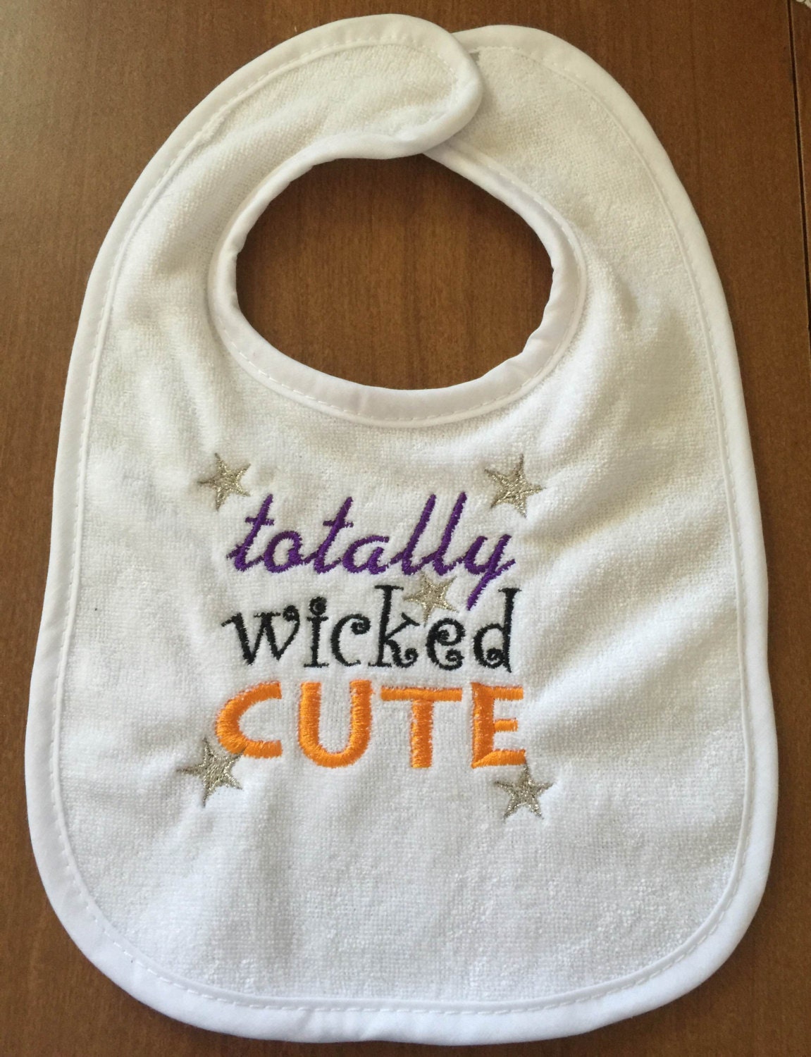 Halloween Baby Bib Baby Halloween Bib Halloween Drool Bib