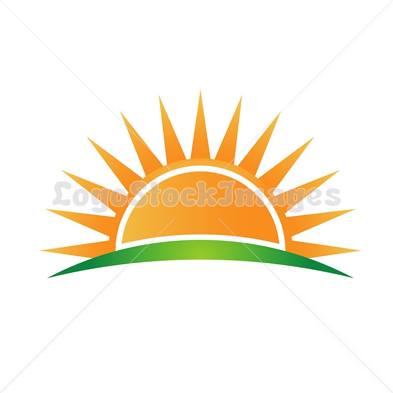 Logo Premade Sunshine Concept of HopePower by LogoStockImages