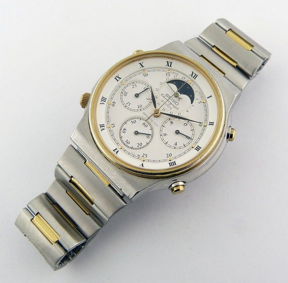 Seiko Sports 100 Moonphase Chronograph par SubSeconds sur Etsy