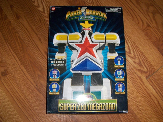 power rangers deluxe zeo megazord