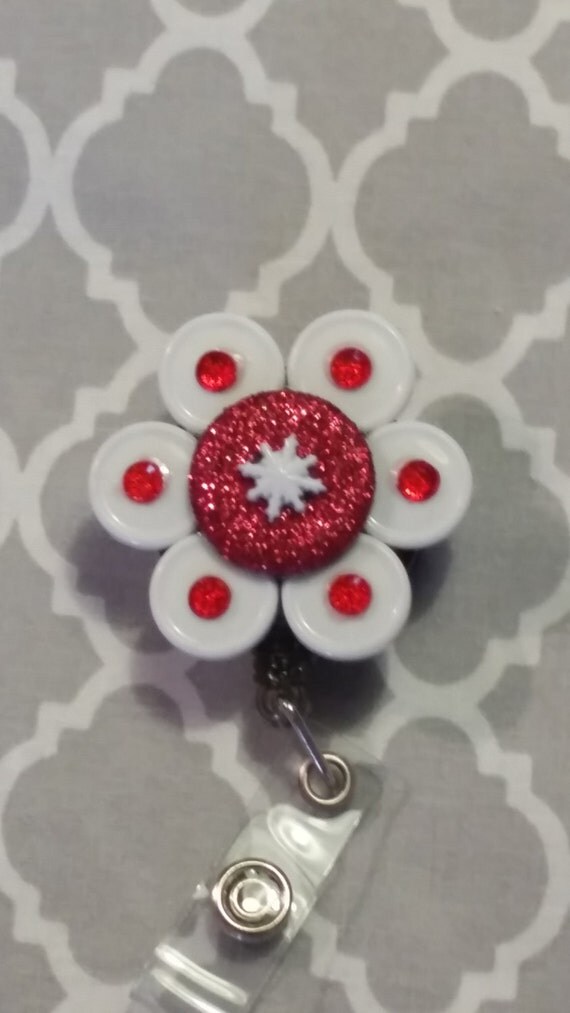 Medication Vial Top Badge Holder by CutesieRUs on Etsy