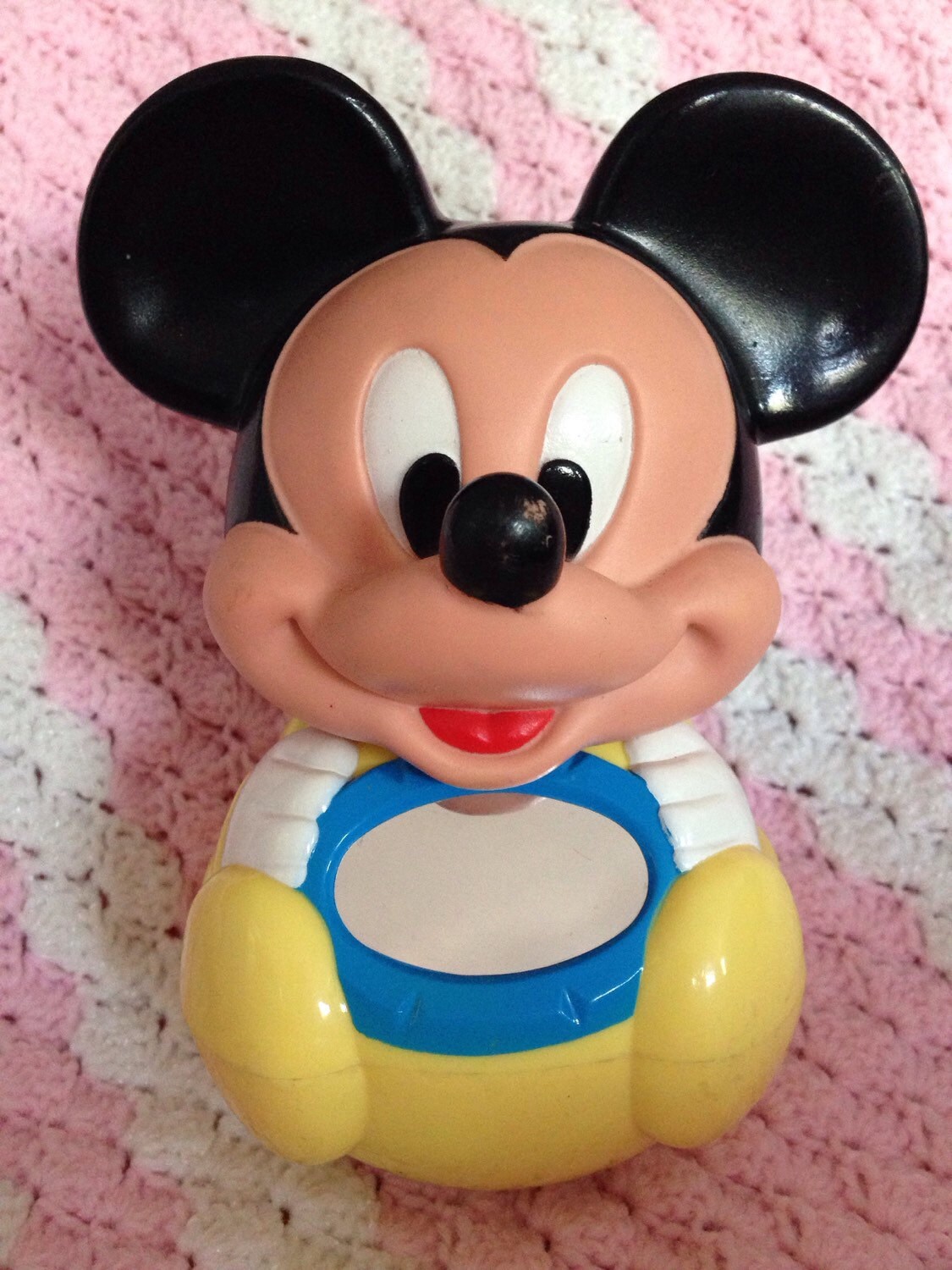 mickey mouse plush rattle