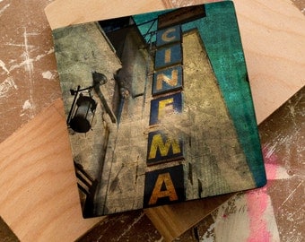 movie gift for boyfriend film gifts french cinema small art block home theater decor movie theater decor theater gifts under 20 - Home Cinema Decor movie gift for boyfriend film gifts french cinema small art block home theater decor movie theater decor theater gifts under 20 - Home Cinema Decor
