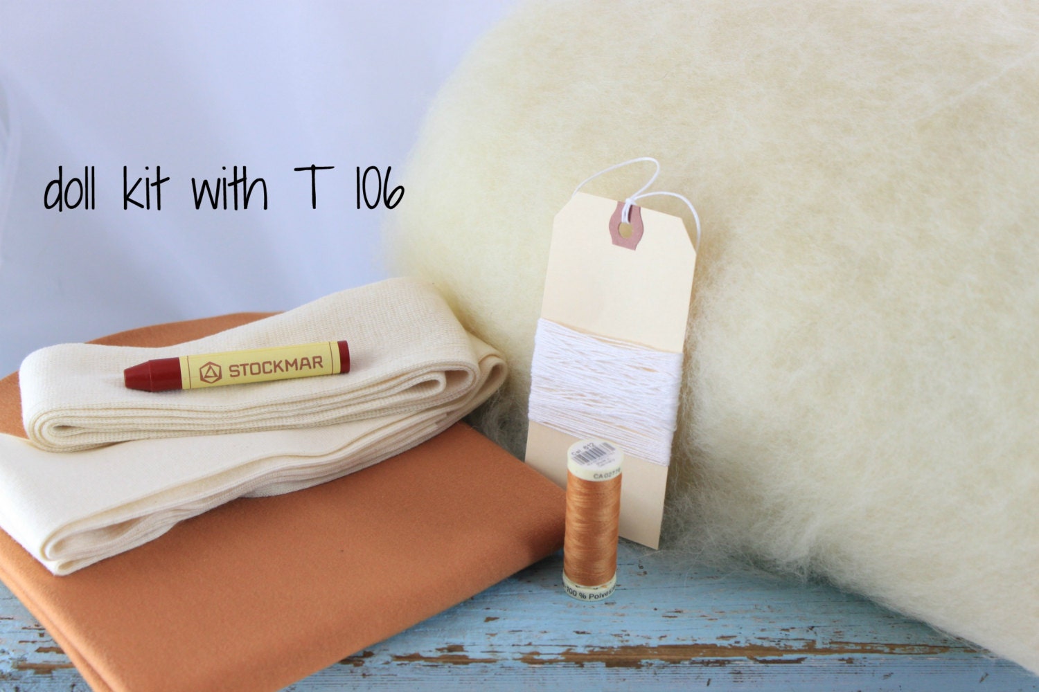 Waldorf Doll Kit Rag doll kit DIY Rag doll kit Make your