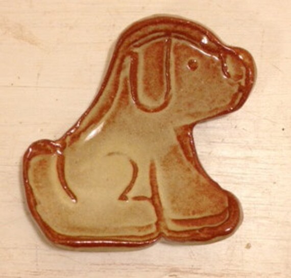 Dog Tea Bag Holder by mudworks on Etsy