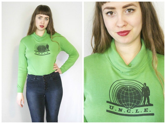 60s turtleneck outfit