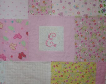 DOWN PAYMENT for quilts made from baby receiving blankets, bibs, washcloths, etc