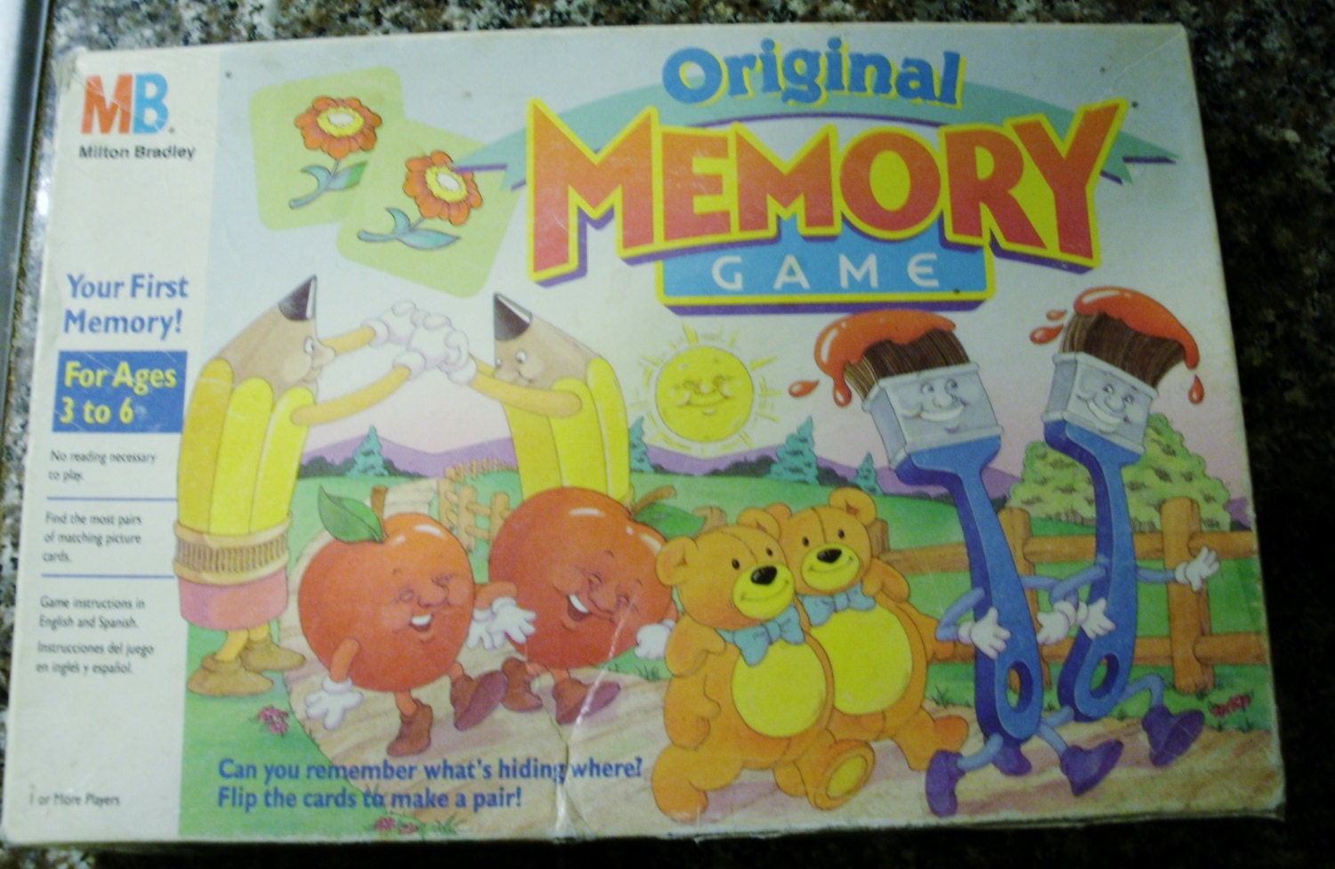 1990 Original Memory Game 31 Pairs by ThrillOfTheHunt on Etsy