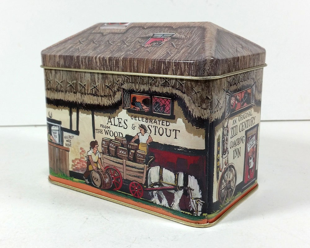 Vintage Tin – Jolly Cobbler Pub, Little English Building, Made in ...