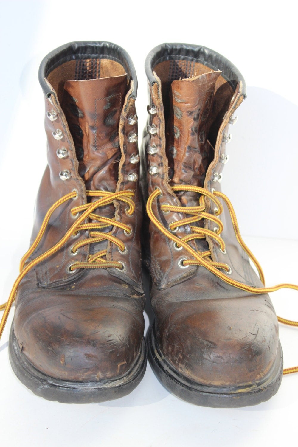 Vintage Red Wing Work Boots Size 11 Leather Irish Setter Vintage Red Wing Work Boots Size 11 Leather Irish Setter