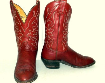 Boho cowboy boots | Etsy