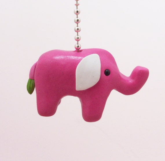 Elephant Fan Pull Chain Elephant Nursery Jungle Nursery