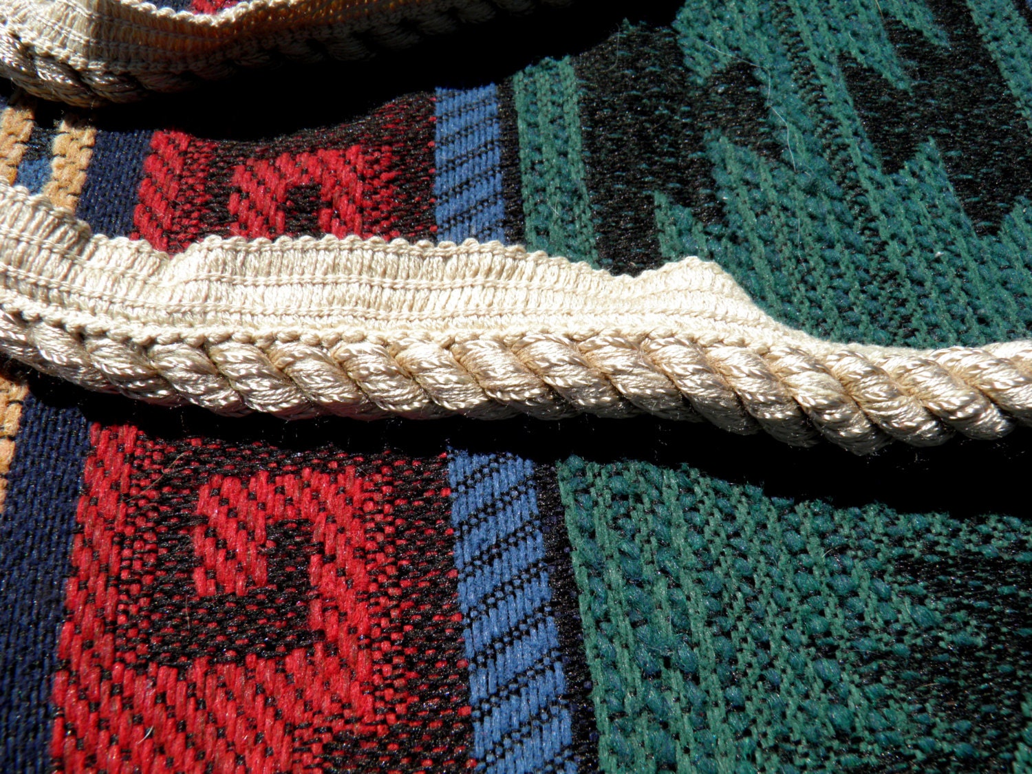 Braided Twist Cord Lip Trim Beige Color Upholstery Trim Various