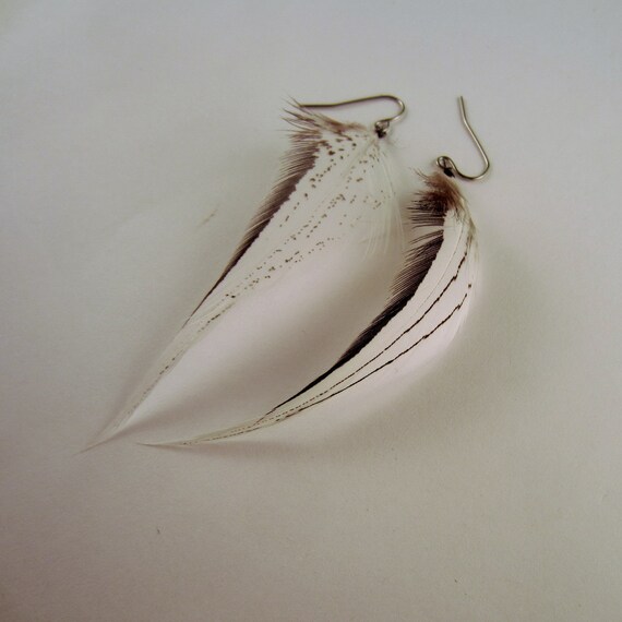 feather earrings long tail tropic bird by mountainmancreations feather earrings long tail tropic bird by mountainmancreations
