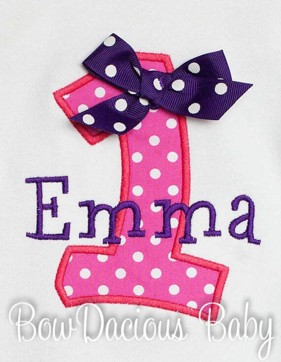 Girls First Birthday Shirt, Custom Girls Birthday Shirt, Personalized Girls Birthday Shirt, Custom Made To Your Specifications Il_570xn