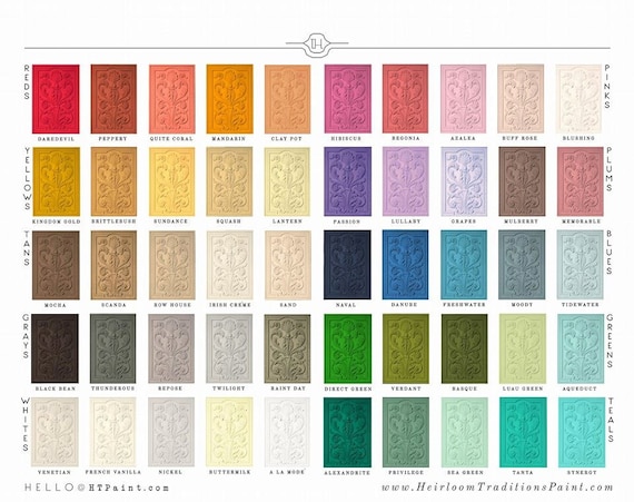 Chalk Type Paint by Heirloom Traditions HTP 50 by