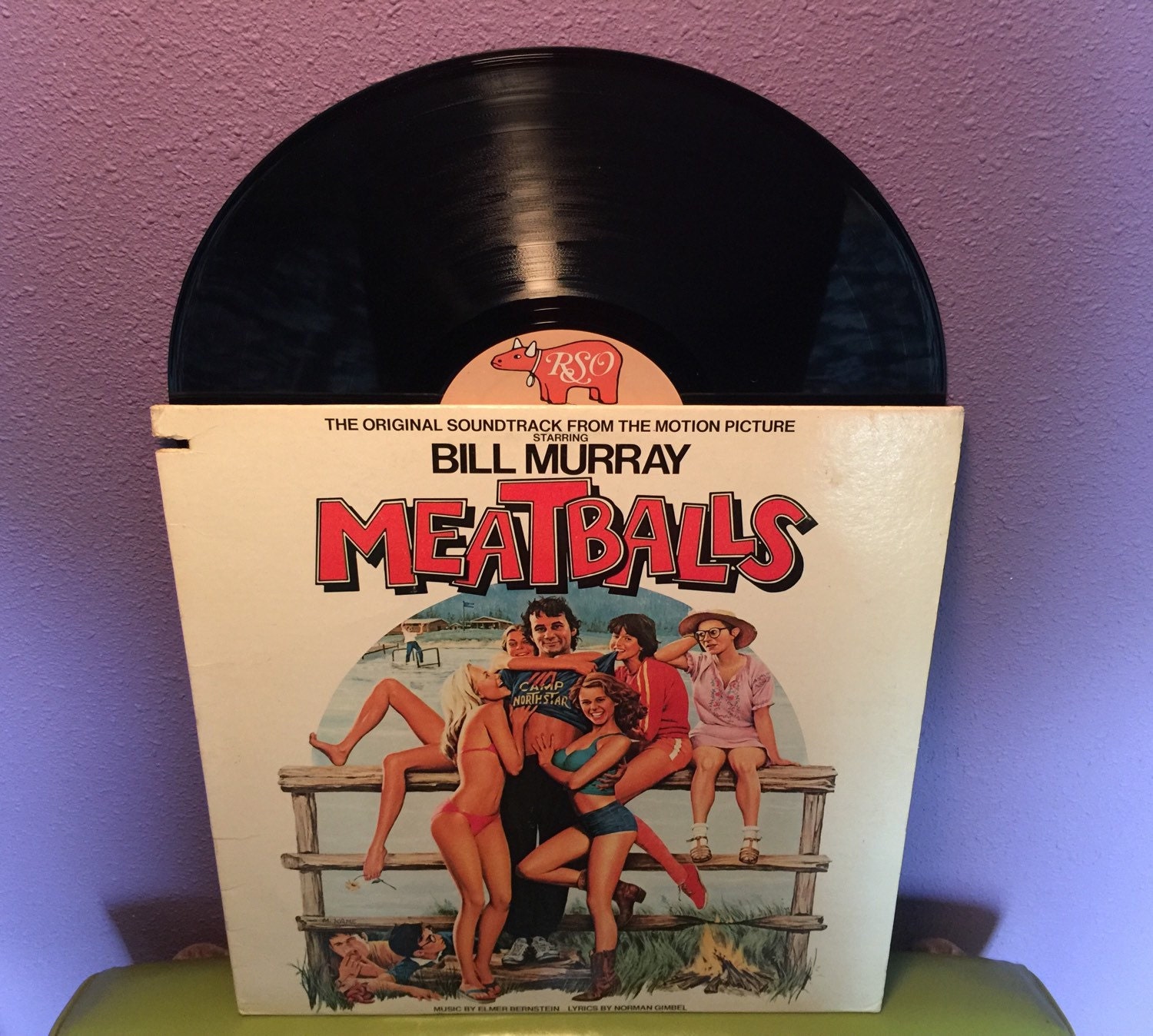Rare Vinyl Record Meatballs Original Soundtrack LP 1979 Bill