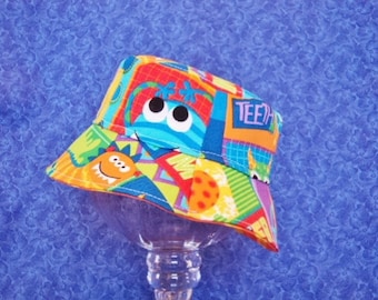 Monster Baby Bucket Hat Colorful and Fun